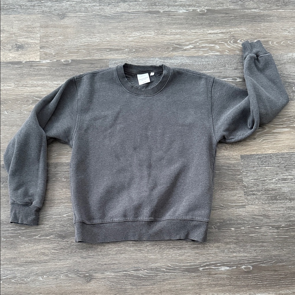 Aritzia Gray Crewneck Sweater